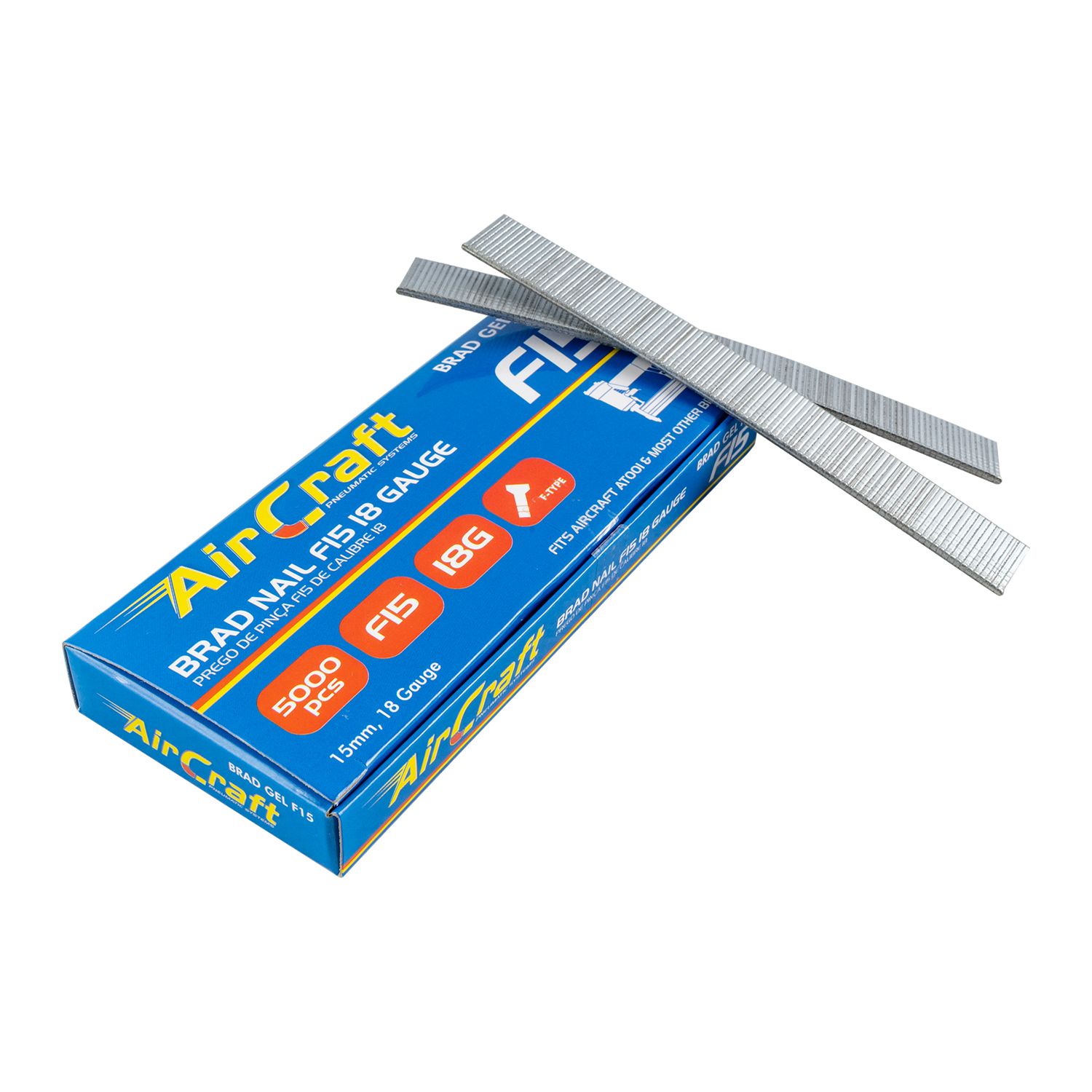 Brad Nail 18g 15mm (5000) For At0001